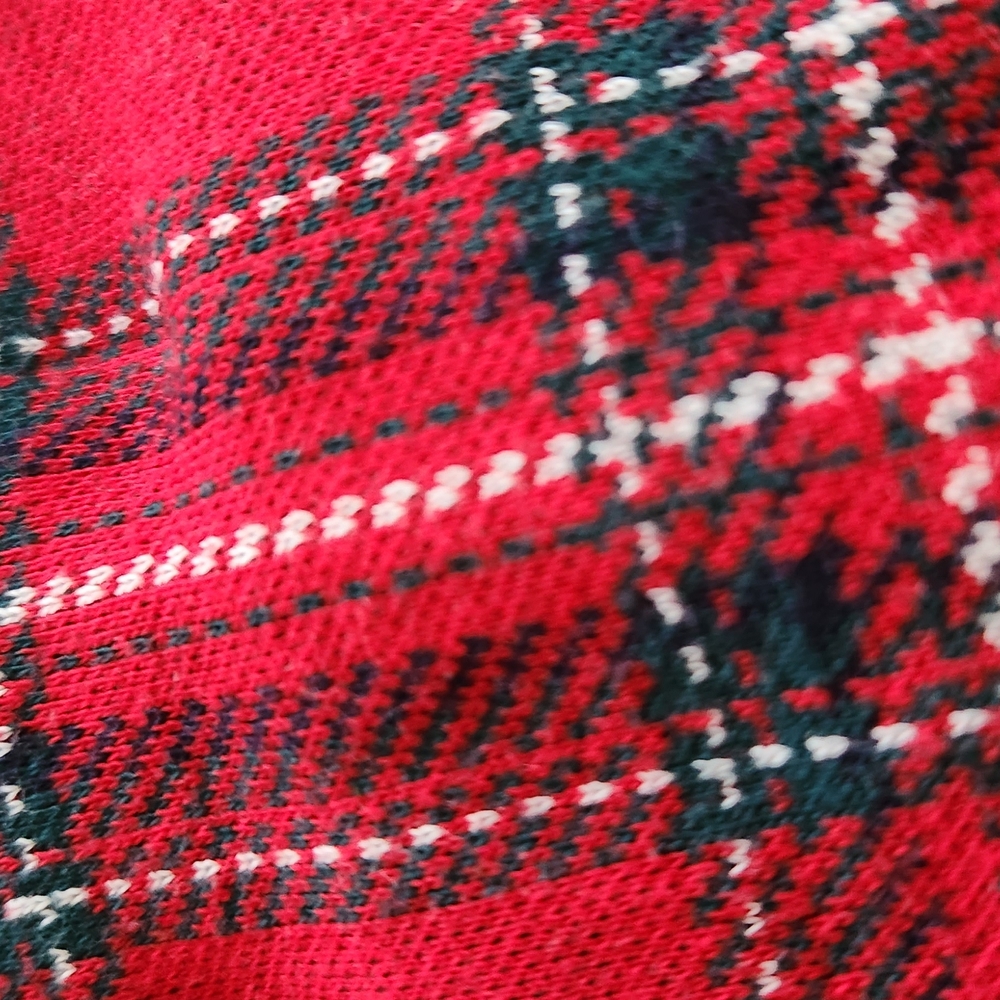 Red Plaid Kids' Ruffled Accessory - Picture 5 of 6